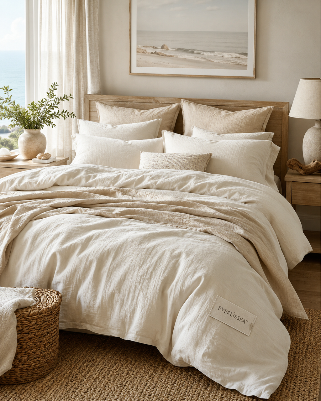 EVERLISSEA™ Tidewashed Cotton Bedding Set