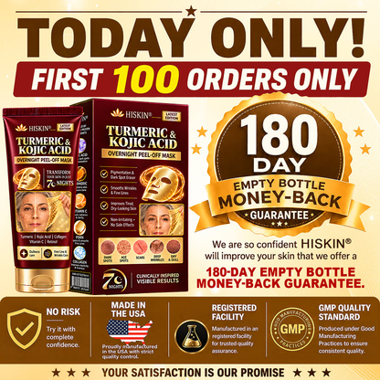 𝑶𝒇𝒇𝒊𝒄𝒊𝒂𝒍 𝑺𝒕𝒐𝒓𝒆 | 𝐍𝐞𝐰! ✨ 𝐇𝐢𝐬𝐤𝐢𝐧® 𝐓𝐮𝐫𝐦𝐞𝐫𝐢𝐜 × 𝐊𝐨𝐣𝐢𝐜 𝐀𝐜𝐢𝐝 𝐎𝐯𝐞𝐫𝐧𝐢𝐠𝐡𝐭 𝐏𝐞𝐞𝐥-𝐎𝐟𝐟 𝐌𝐚𝐬𝐤 — 𝐅𝐚𝐝𝐞 𝐒𝐭𝐮𝐛𝐛𝐨𝐫𝐧 𝐃𝐚𝐫𝐤 𝐒𝐩𝐨𝐭𝐬 & 𝐒𝐦𝐨𝐨𝐭𝐡 𝐕𝐢𝐬𝐢𝐛𝐥𝐞 𝐖𝐫𝐢𝐧𝐤𝐥𝐞𝐬 𝐖𝐡𝐢𝐥𝐞 𝐘𝐨𝐮 𝐒𝐥𝐞𝐞𝐩 🌙✨ 𝐓𝐮𝐫𝐦𝐞𝐫𝐢𝐜 × 𝐊𝐨𝐣𝐢𝐜 𝐀𝐜𝐢𝐝 × 𝐏𝐞𝐩𝐭𝐢𝐝𝐞𝐬 ✅ 𝐎𝐧𝐞 𝐒𝐭𝐞𝐩 𝐚 𝐍𝐢𝐠𝐡𝐭 · 𝐕𝐢𝐬𝐢𝐛𝐥𝐞 𝐂𝐡𝐚𝐧𝐠𝐞𝐬 𝐢𝐧 𝟕 𝐍𝐢𝐠𝐡𝐭𝐬 💯
