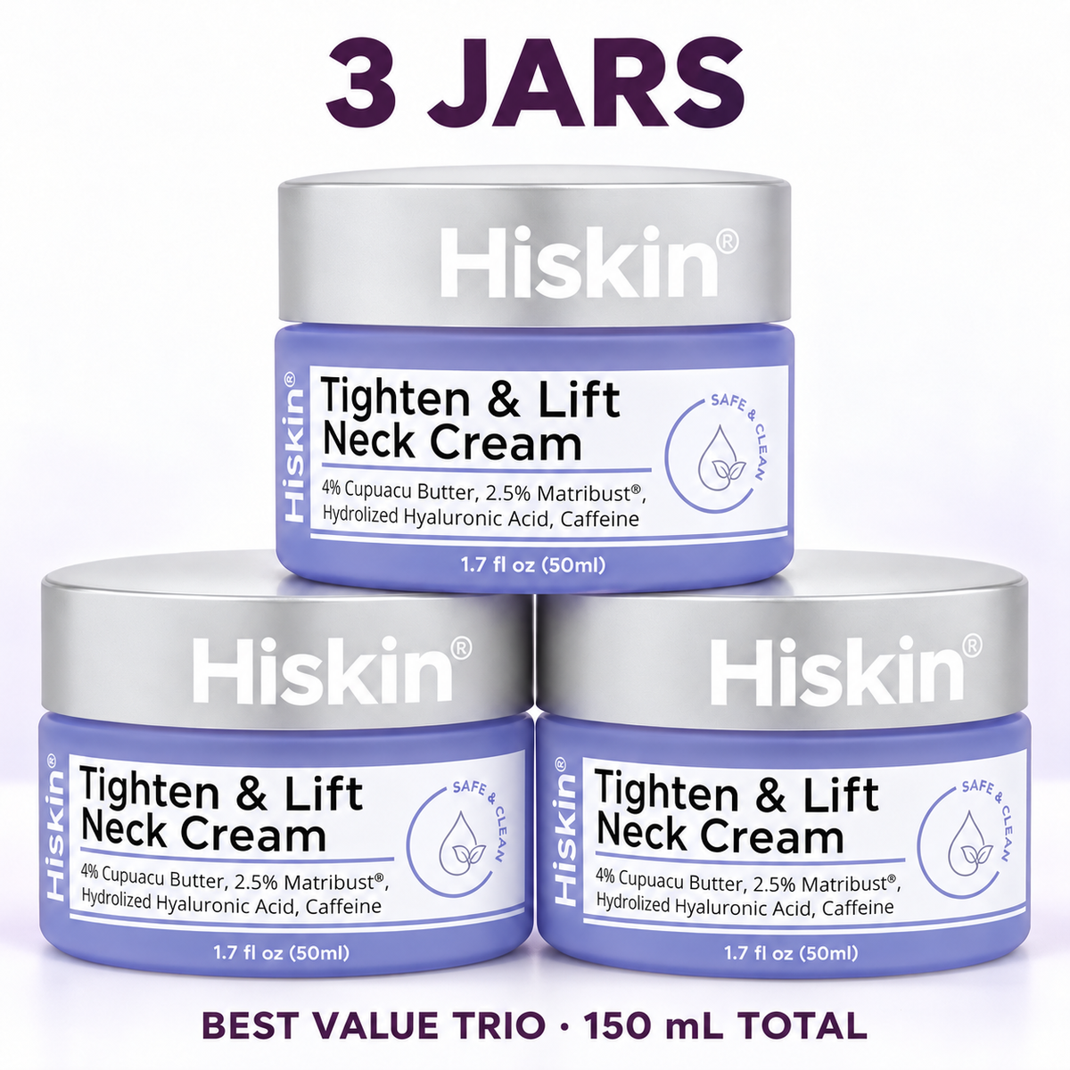 HISKIN Tighten & Lift Neck Cream – Firming & Hydrating Care