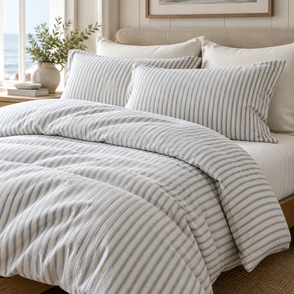 EVERLISSEA™ Harbor Stripe Duvet Set