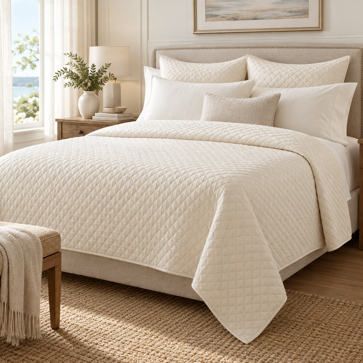 EVERLISSEA™ Shoreline Quilted Coverlet